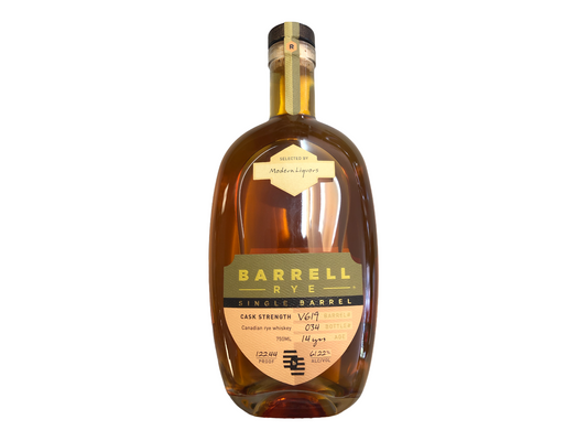 Barrell Single Barrel Cask Strength 14 Year Old Rye Whiskey 750ml