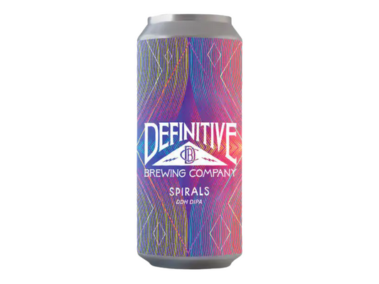 DEFINITIVE BEWING COMPANY SPIRAL DIPA 4 PACK