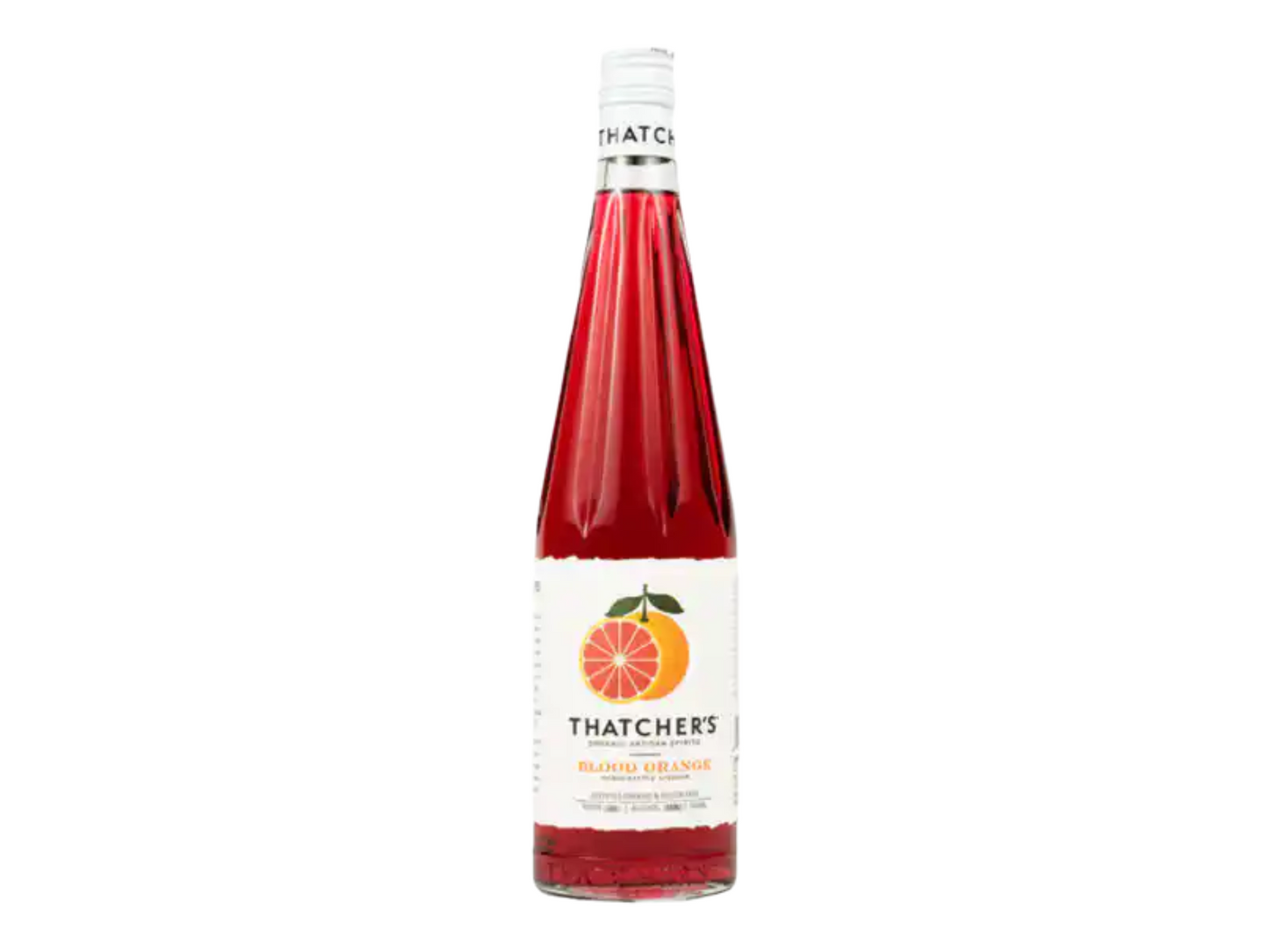 THATCHERS ORGANIC BLOOD ORANGE LIQUEUR 750 ML