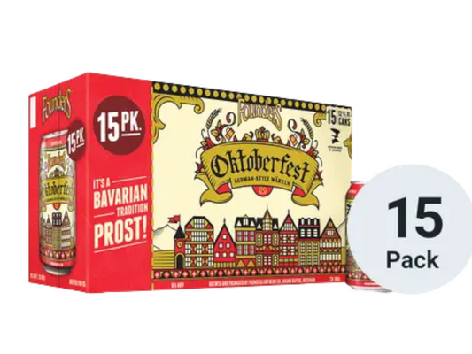 FOUNDERS OKTOBERFEST BEER 15 PACK