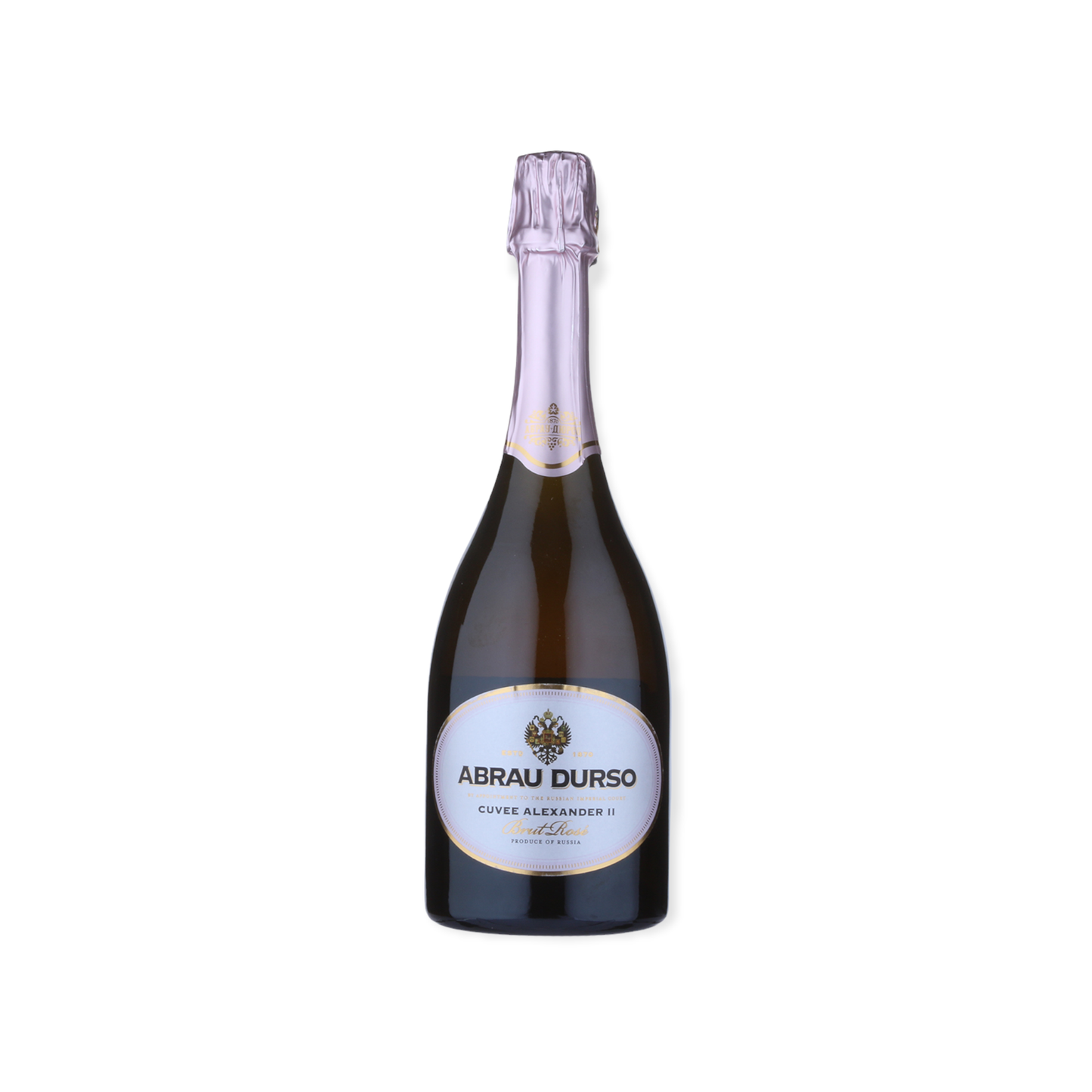 Abrau-Durso Cuvee Alexander II Rose Brut 750ml