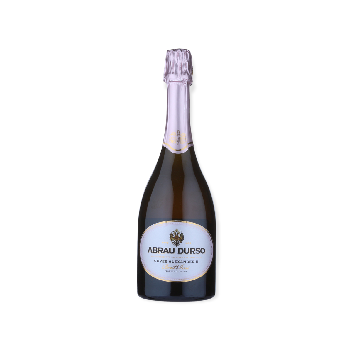 Abrau Durso Cuvee Alexander II Rose Brut 750ml – Liquor Express