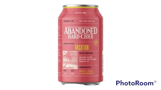 ABANDONED HARD CIDER VACATION 4 PACK
