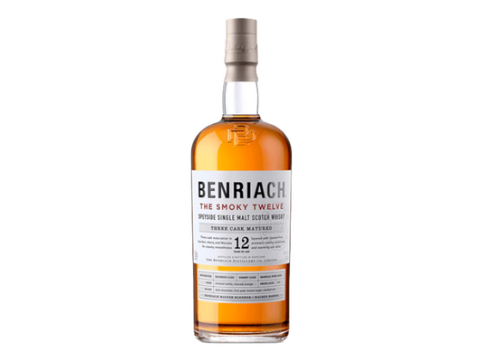 The BenRiach The Smoky 12 Year Old Single Malt Scotch Whisky 750ml