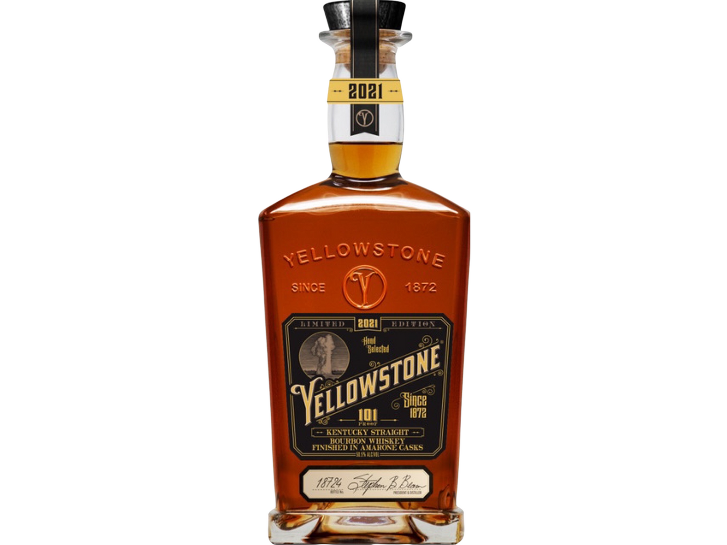 YELLOW STONE 101 STRAIGHT BOURBON 750 ML
