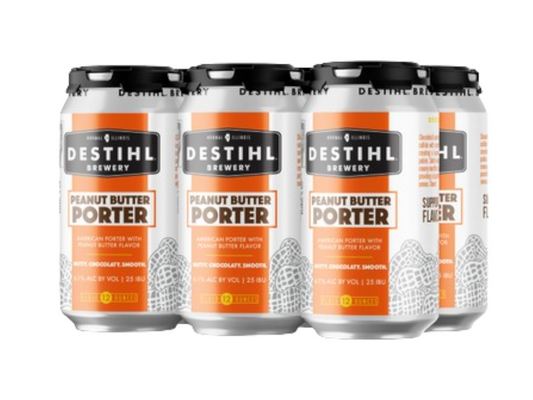 DESTIHL BREWERY PENUT BUTTER PORTER 6 PACK