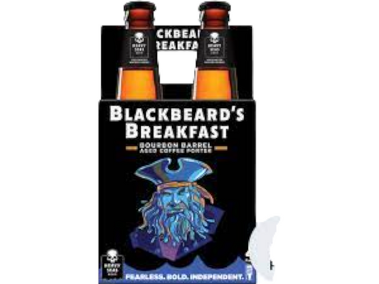 BLACKBEARDS BREAKFAST PORTERS BREWED 4 pack