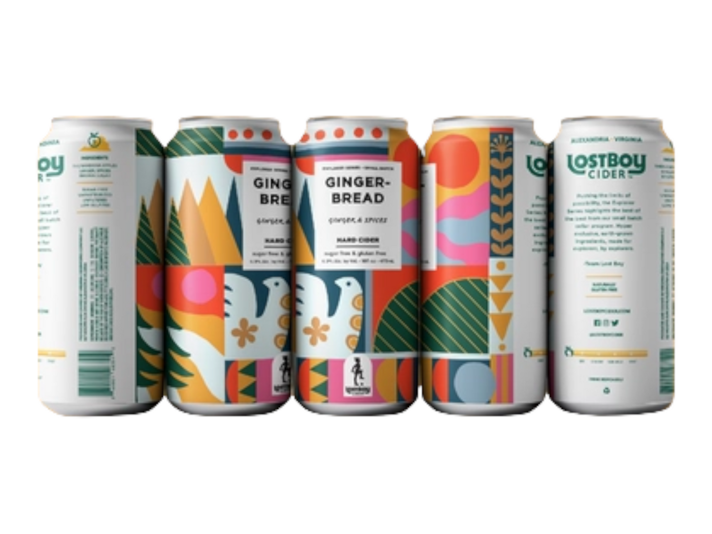 Lost Boy Cider Ginger Bread Hard Cider 4-Pack cans