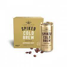 Cafe Agave Spiked Cold Brew Coffee Salted Caramel Liqueur 4 PACK