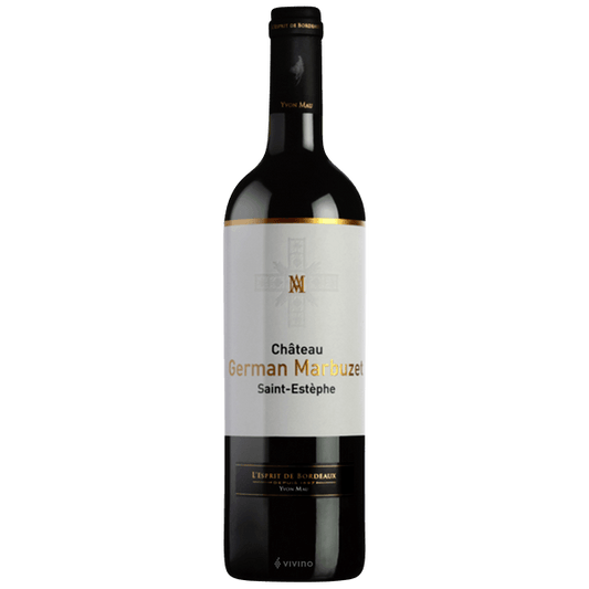 CHATEAU GERMAN MARBUZET - SAINT ESTEPHE 750 ML