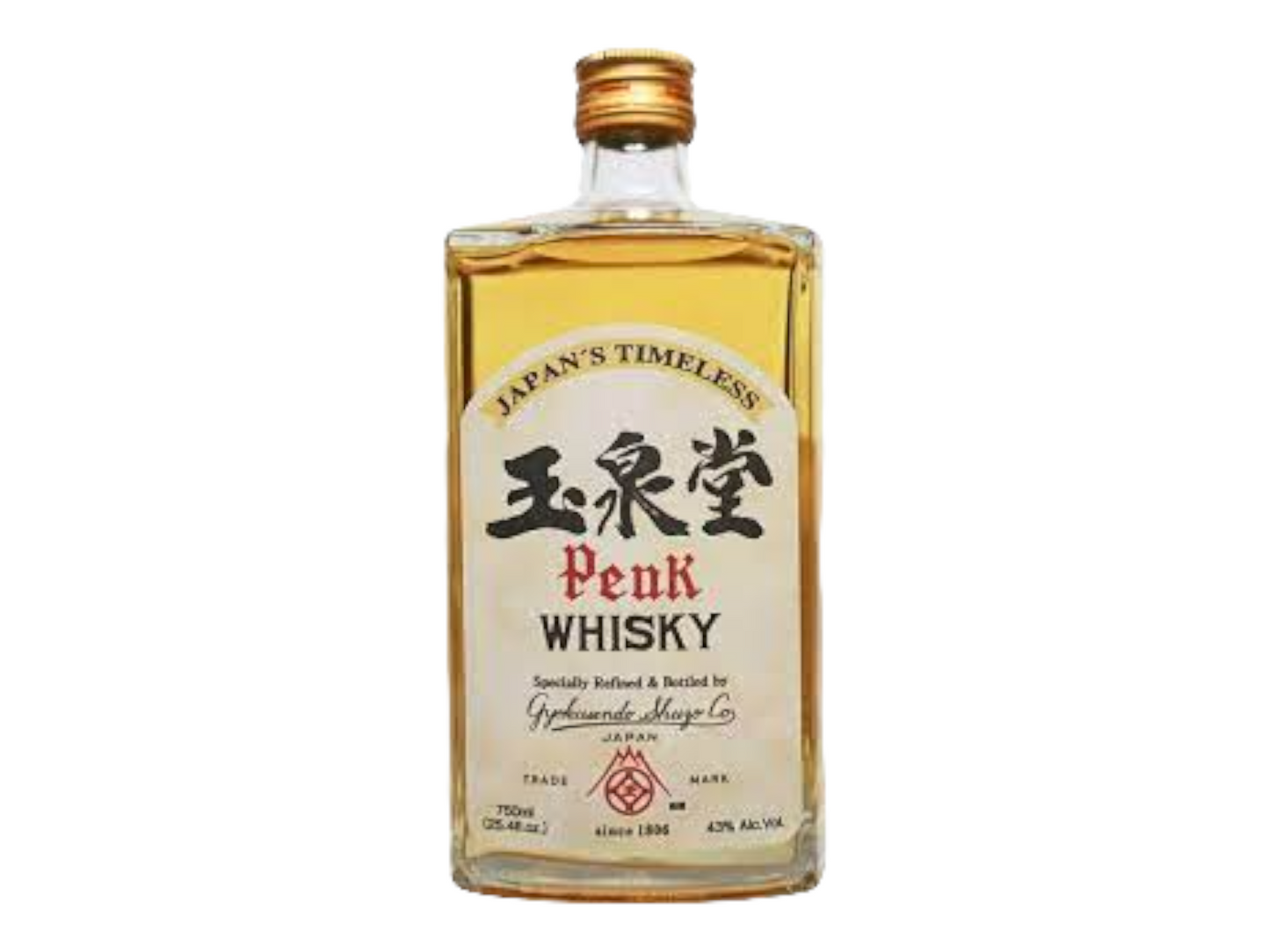 Gyokusendo Shuzo Japan's Timeless Peak Whisky 750ml