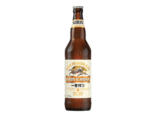 Kirin Ichiban Prime Brew Beer 12-Oz Bottles 6-Pack