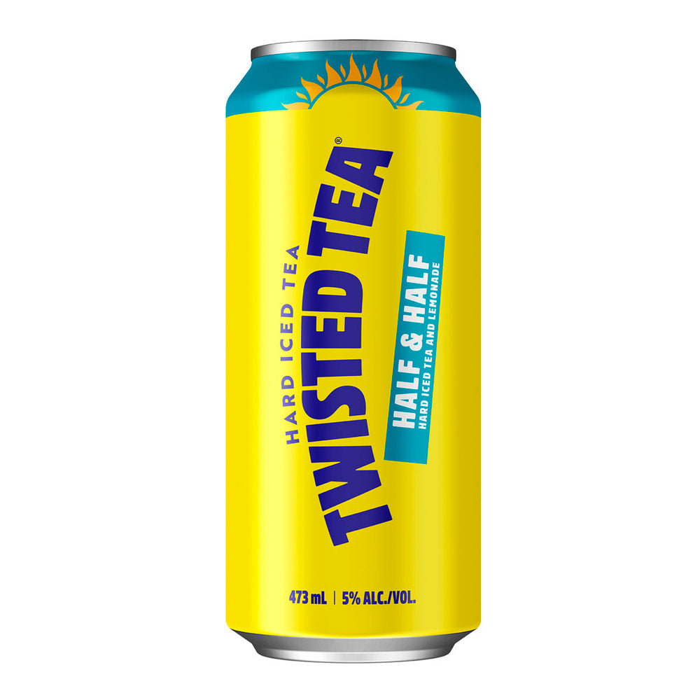 Twisted Tea Half & Half with Lemonade Flavor Hard Iced Tea 12-Oz Can 12-Pack