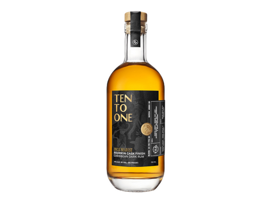 Ten To One Uncle Nearest Bourbon Cask Finish Caribbean Dark Rum 750 ML