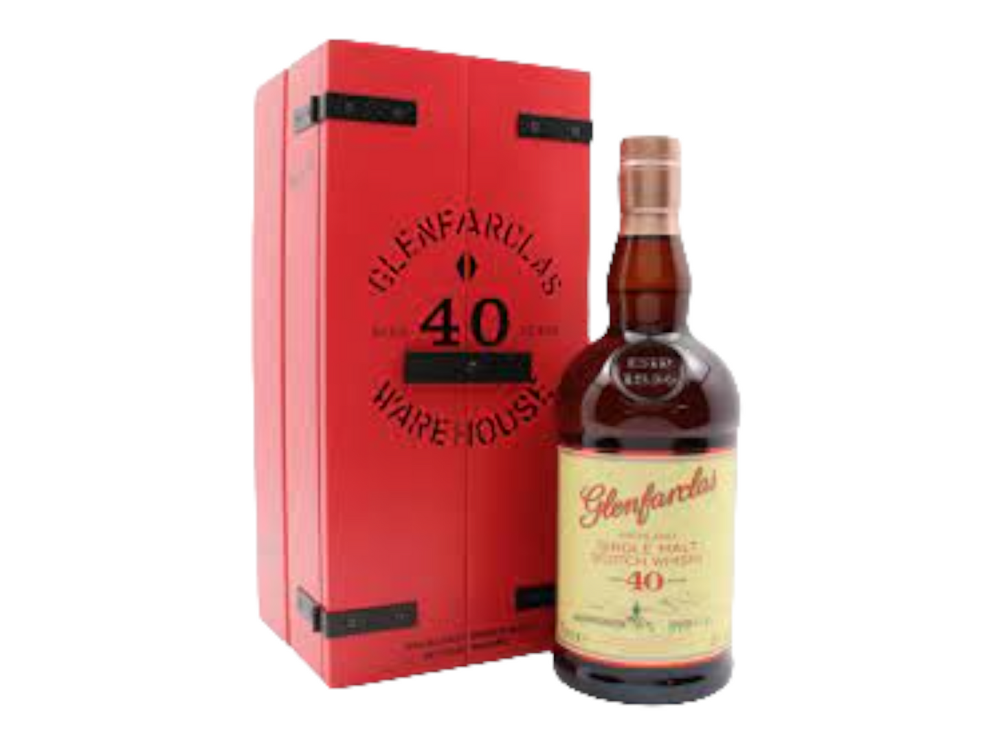 Glenfarclas Warehouse Edition 40 Year Old Single Malt Scotch Whisky 750ml