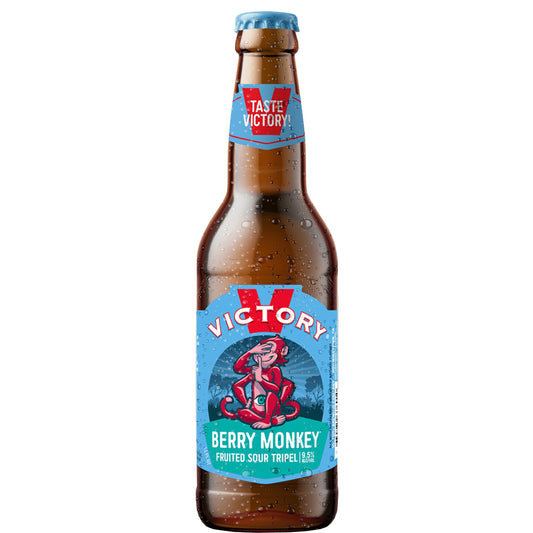 Victory Brewing Company Barrel Aged Series Berry Tart Monkey Beer 12-Oz Bottles 6-Pack