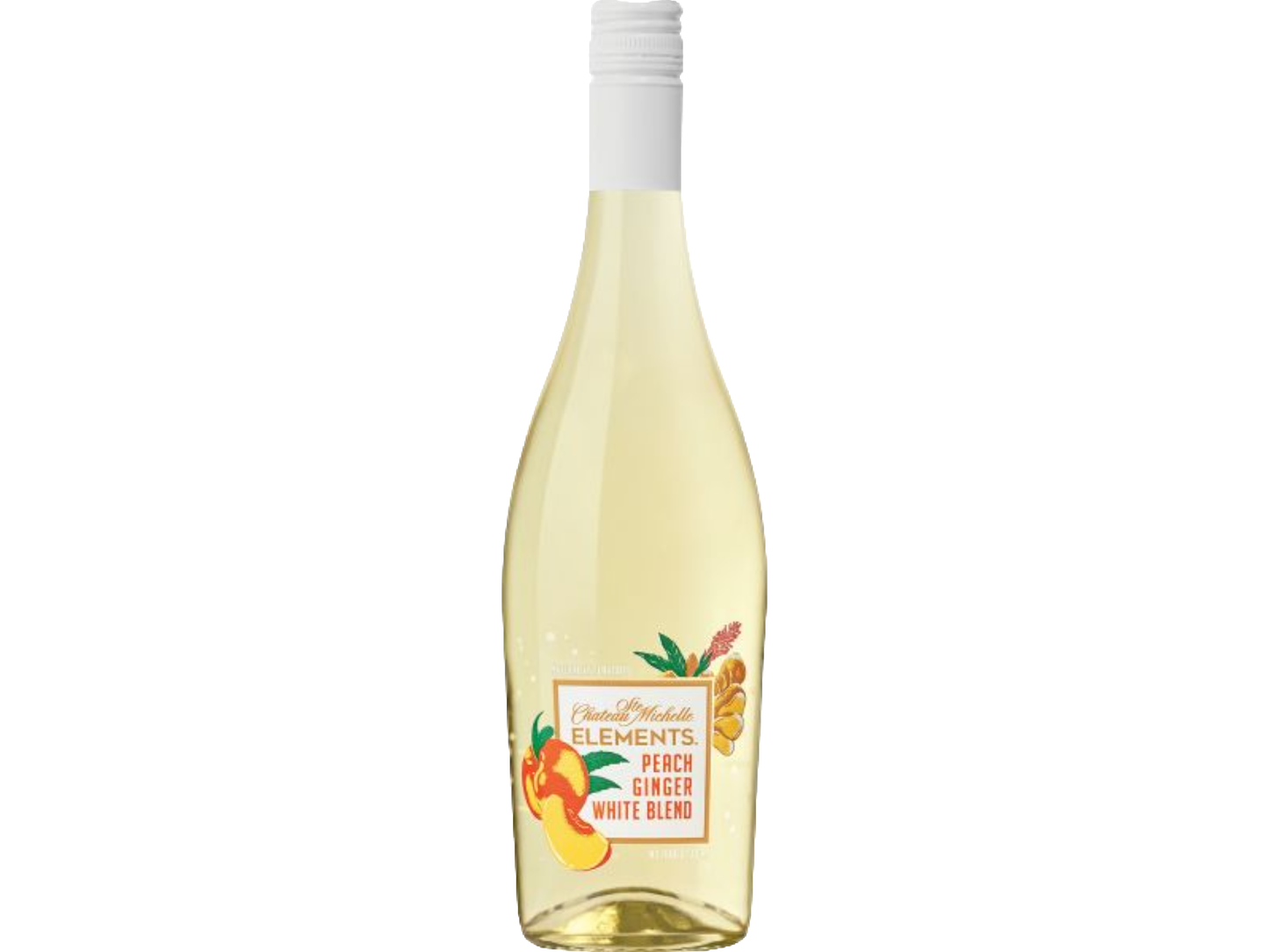 CHATEAU STE MICHELLE ELEMENTS PEACH GINGER WHITE 750 ML