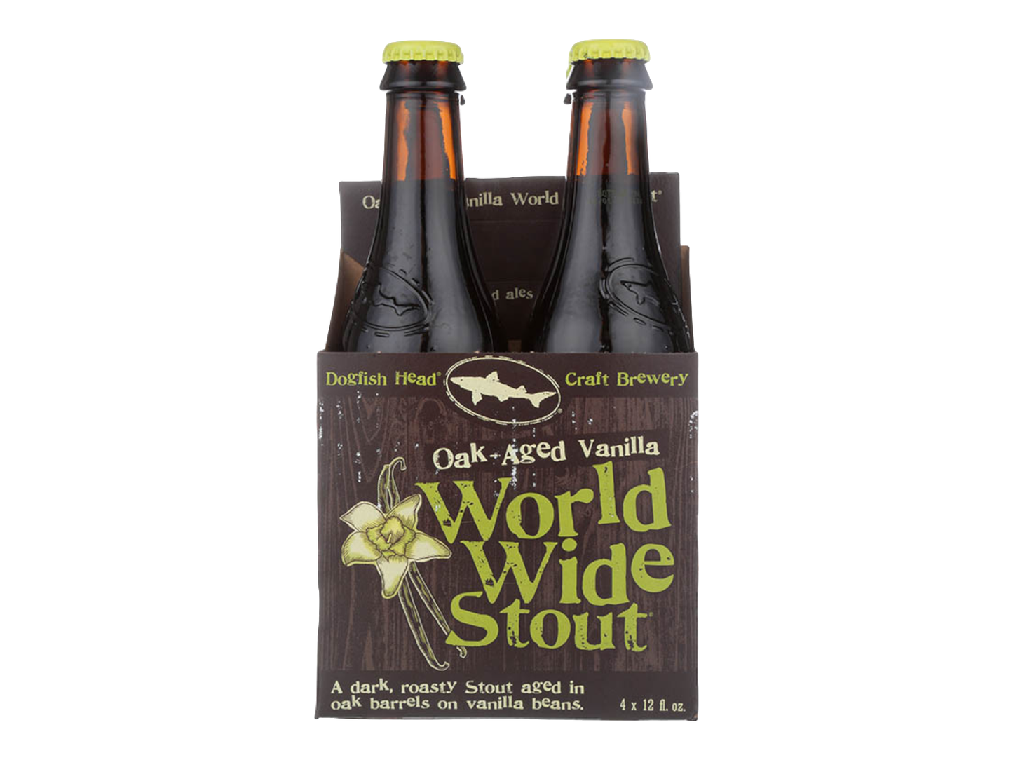 DOG FISH HEAD WORLD WIDE STOUT SINGLE BOTTLE 4 PACK