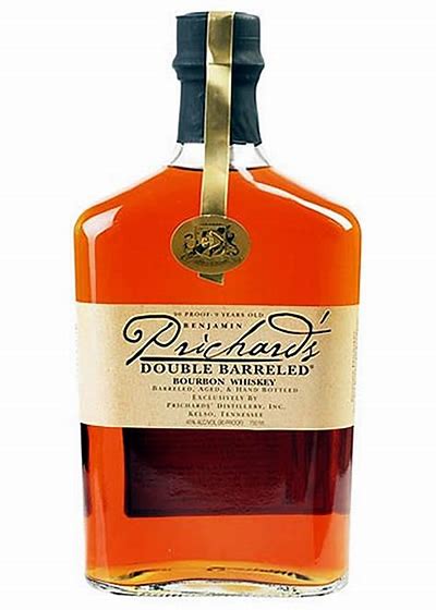 BENJAMIN PRICHARD'S DOUBLE BARRELED 750 ML
