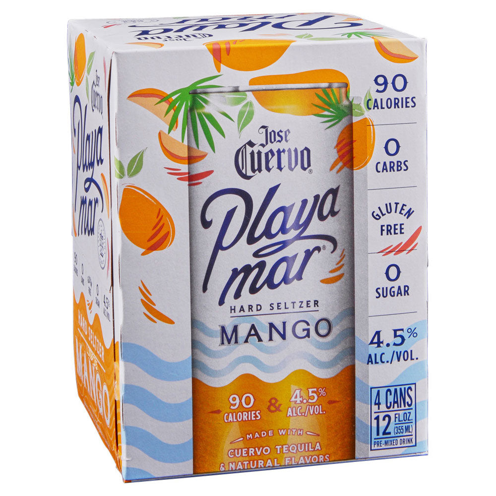 Jose Cuervo Playa Mar Mango Hard Seltzer 4-Pack