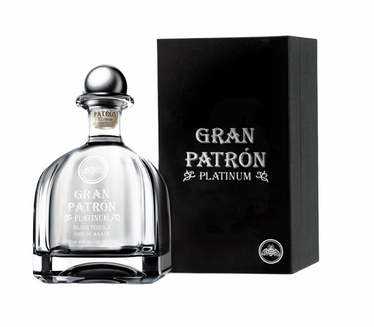Patron Gran Platinum Silver Tequila 750ml