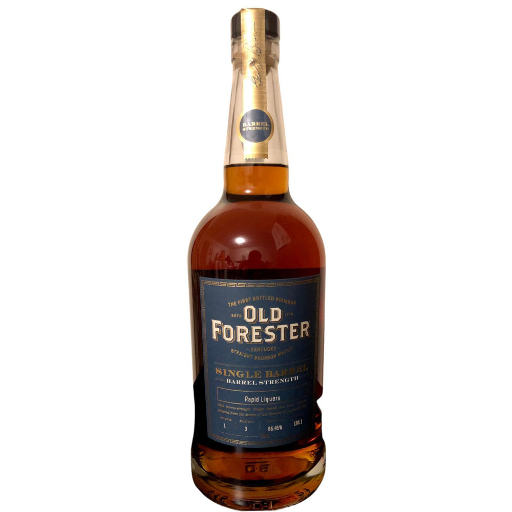 Old Forester Single Barrel Barrel Strength Bourbon Whiskey 750ml