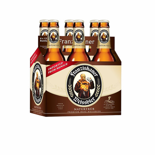 Franziskaner Hefe Weissbier Wheat Bier 12-Oz Bottle 6-Pack