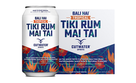 Cutwater Spirits Bali Hai Tiki Rum Mai Tai 12-Oz 4-Pack
