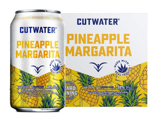 Cutwater Spirits Pineapple Margarita 12-Oz Can 4-Pack
