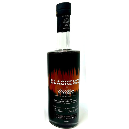 Blackened x Willett Kentucky Straight Rye Whiskey 750ml