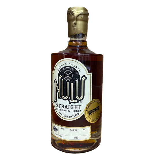 Nulu Single Barrel Straight Bourbon Whiskey 750ml