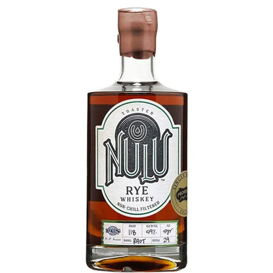 Nulu Toasted Single Barrel Rye Whiskey