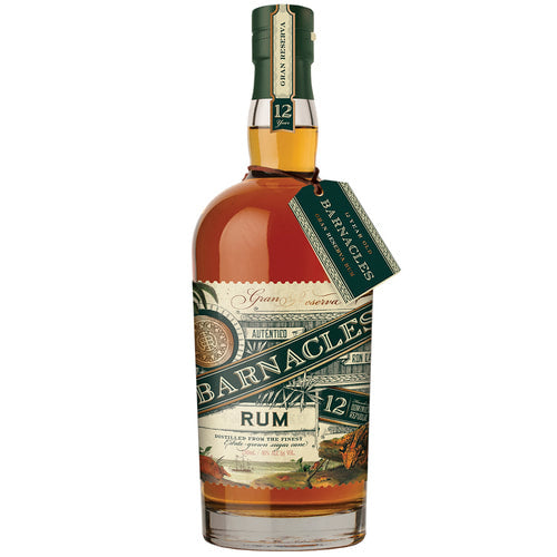 Barnacles Gran Reserva 12 Year Old Rum 750ml