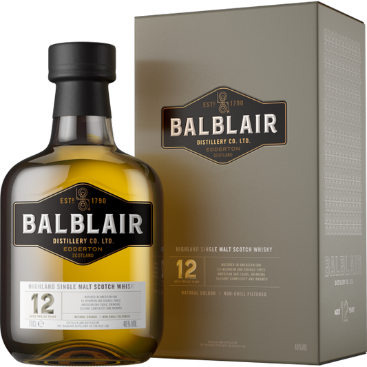 Balblair 12 Year Old Single Malt Scotch Whisky 750ml