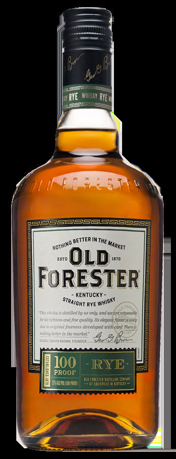 Old Forester 100 Proof Kentucky Straight Rye Whisky 750ml
