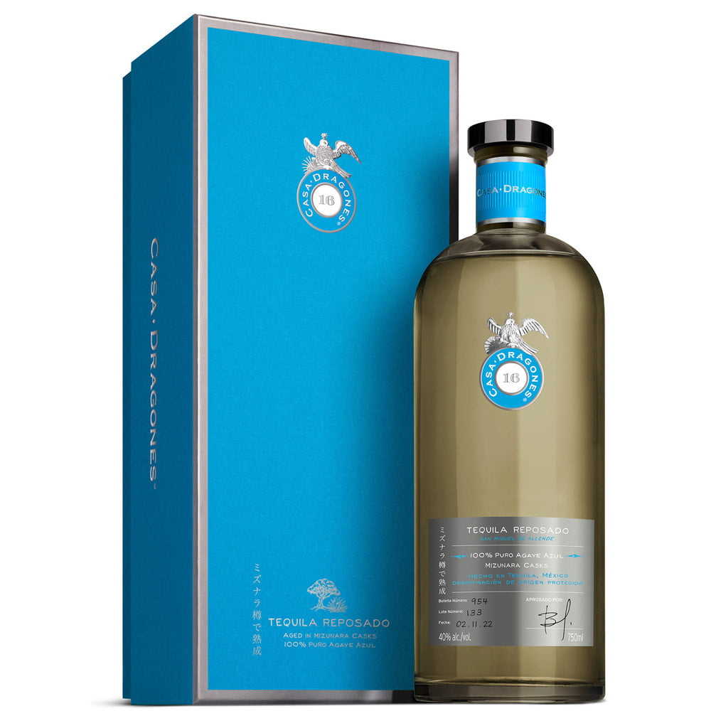 Casa Dragones Mizunara Casks Reposado Tequila 750ml