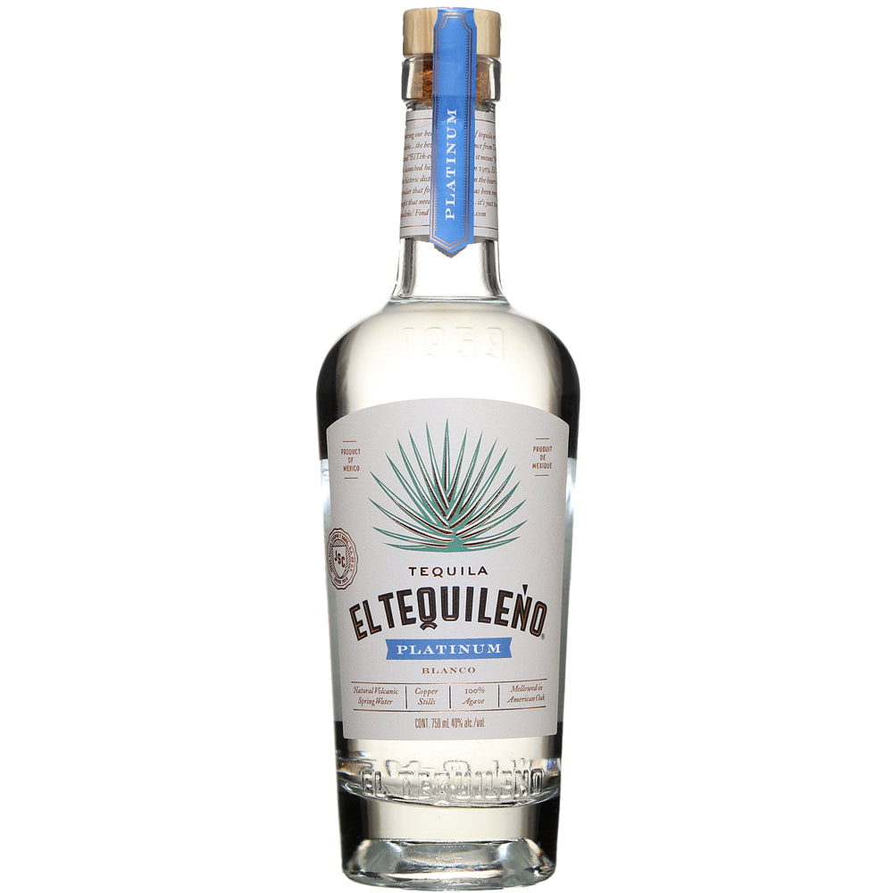 EL TEQUILENO PLATINUM BLANCO TEQUILA 750 ML