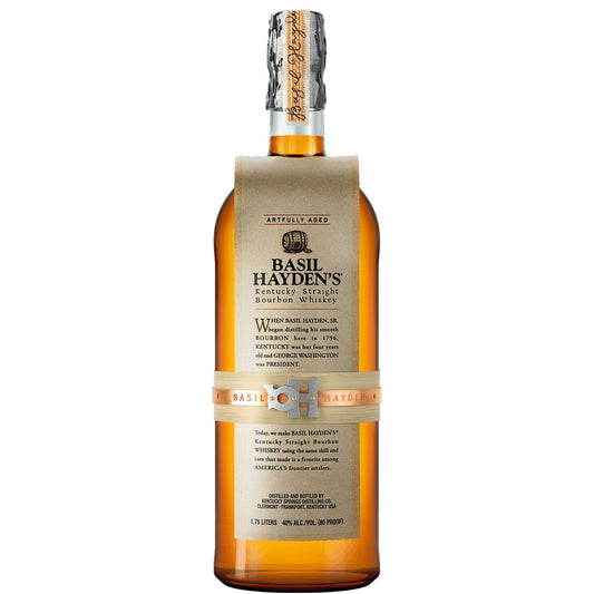 Basil Hayden's Kentucky Straight Bourbon Whiskey 1.75Lt