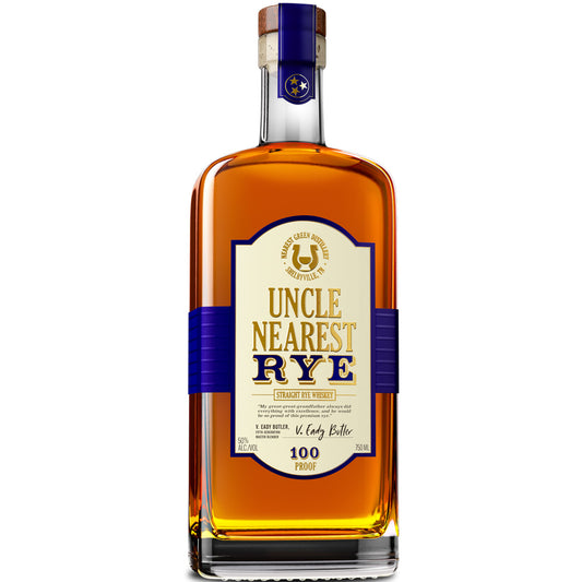Uncle Nearest Straight Rye Whiskey 750ml