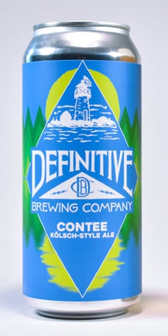 Definitive Brewing Contee Kolsch-Style Ale Beer 4-Pack