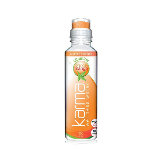 KARMNA WELLNESS VITAMIN WATER 18 Fl Oz (Pack of 12)