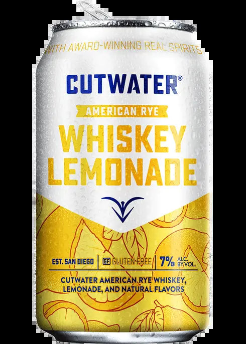Cutwater Spirits Whiskey Lemonade 4-Pack