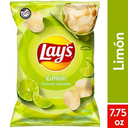 LAYS LIMON FLAVORED CHIPS 7.75 oz