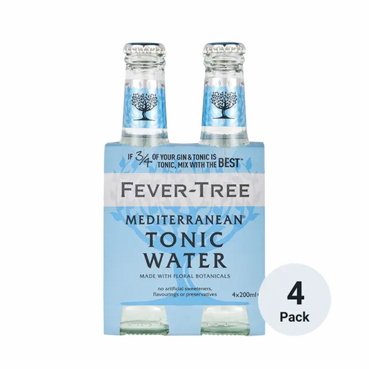 Fever-Tree Mediterranean Tonic Water 4-Pack