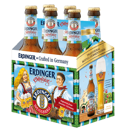 Erdinger Weissbrau Oktoberfest Weizen Bier 6-Pack