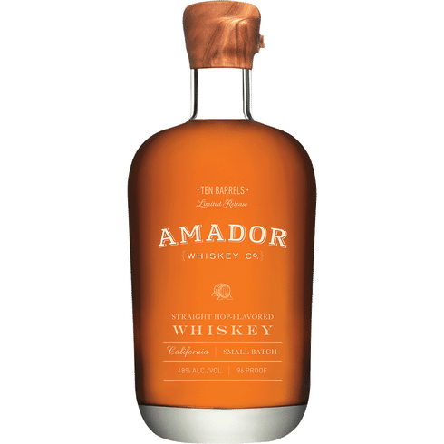 Amador Ten Barrels Straight Hop Flavored Whiskey 750ml