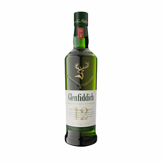 Glenfiddich 12 Year Old Single Malt Scotch Whisky 750ml