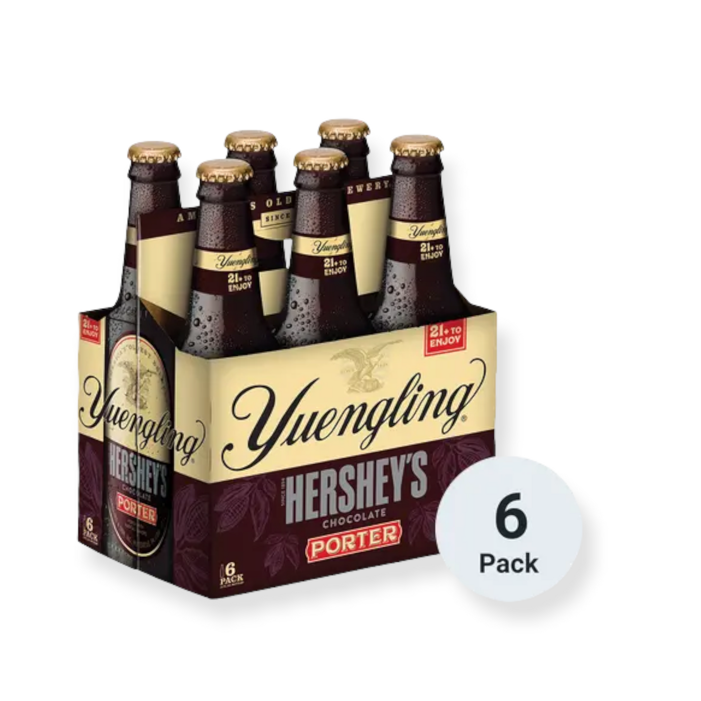 YUENGLING HERSHEY'S CHOCOLATE PORTER 6 PACK