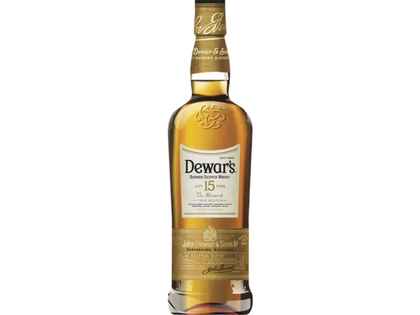 DEWAR'S 15 YEARS SPECIAL RESERVE SCOTCH 750 ML
