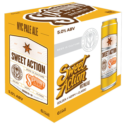 Sixpoint Brewery Sweet Action Beer 12-Oz Can 6-Pack